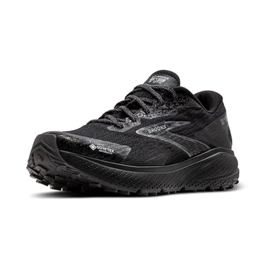 BROOKS Men's Divide 5 GTX Sneaker, Black/Alloy/Basic Grey, 45 EU on Sale